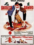 4 bassets pour 1 danois