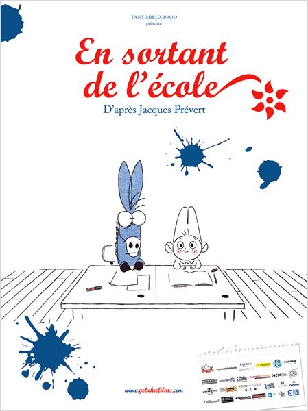 En sortant de l'école