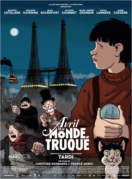 Avril et le monde truqué (April and the Extraordinary World)