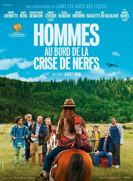 Hommes au bord de la cri.